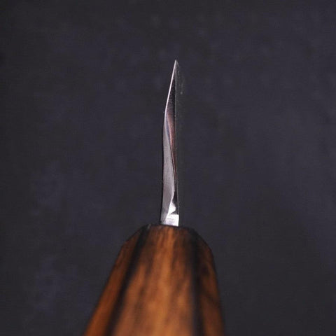 Deba White Steel #2 Kasumi Sumi Urushi Handle 165mm (6.5”)-[Musashi]-[Japanese-Kitchen-Knives]