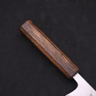 Deba White Steel #2 Kasumi Sumi Urushi Handle 165mm (6.5”)-[Musashi]-[Japanese-Kitchen-Knives]