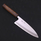 Deba White Steel #2 Kasumi Sumi Urushi Handle 165mm (6.5”)-[Musashi]-[Japanese-Kitchen-Knives]