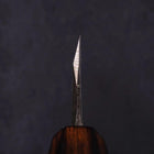 Deba White Steel #2 Kasumi Sumi Urushi Handle 180mm (7”)-[Musashi]-[Japanese-Kitchen-Knives]