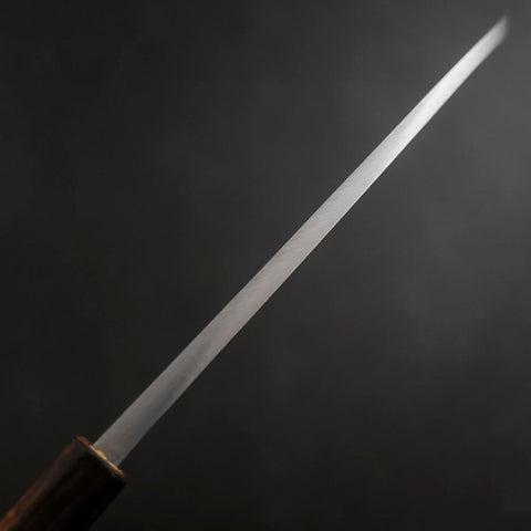 Deba White Steel #2 Kasumi Sumi Urushi Handle 180mm (7”)-[Musashi]-[Japanese-Kitchen-Knives]