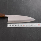 Deba White Steel #2 Kasumi Sumi Urushi Handle 180mm (7”)-[Musashi]-[Japanese-Kitchen-Knives]