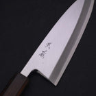 Deba White Steel #2 Kasumi Sumi Urushi Handle 195mm (7.7”)-[Musashi]-[Japanese-Kitchen-Knives]