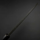 Deba White Steel #2 Kurouchi Buffalo Ebony Handle 180mm-[Musashi]-[Japanese-Kitchen-Knives]