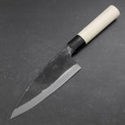 Deba White Steel #2 Kurouchi Magnolia Handle 165mm (6.5”)-[Musashi]-[Japanese-Kitchen-Knives]