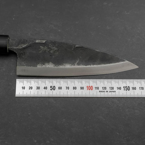 Deba White Steel #2 Kurouchi Magnolia Handle 165mm (6.5”)-[Musashi]-[Japanese-Kitchen-Knives]