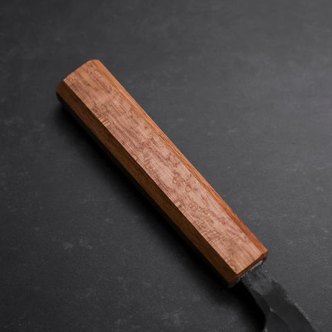Deba White Steel #2 Kurouchi Oak Handle 150mm (5.9”)-[Musashi]-[Japanese-Kitchen-Knives]