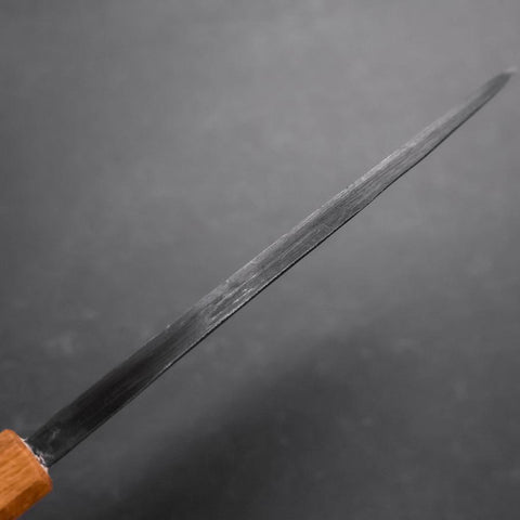 Deba White Steel #2 Kurouchi Oak Handle 150mm (5.9”)-[Musashi]-[Japanese-Kitchen-Knives]