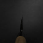 Deba White Steel #2 Kurouchi Tsuchime Cherry Handle 165mm (6.5”)-[Musashi]-[Japanese-Kitchen-Knives]