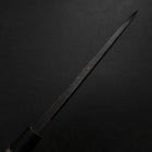 Deba White Steel #2 Kurouchi Tsuchime Cherry Handle 165mm (6.5”)-[Musashi]-[Japanese-Kitchen-Knives]