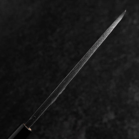 Deba White Steel #2 Kurouchi Tsuchime Cherry Handle 180mm-[Musashi]-[Japanese-Kitchen-Knives]