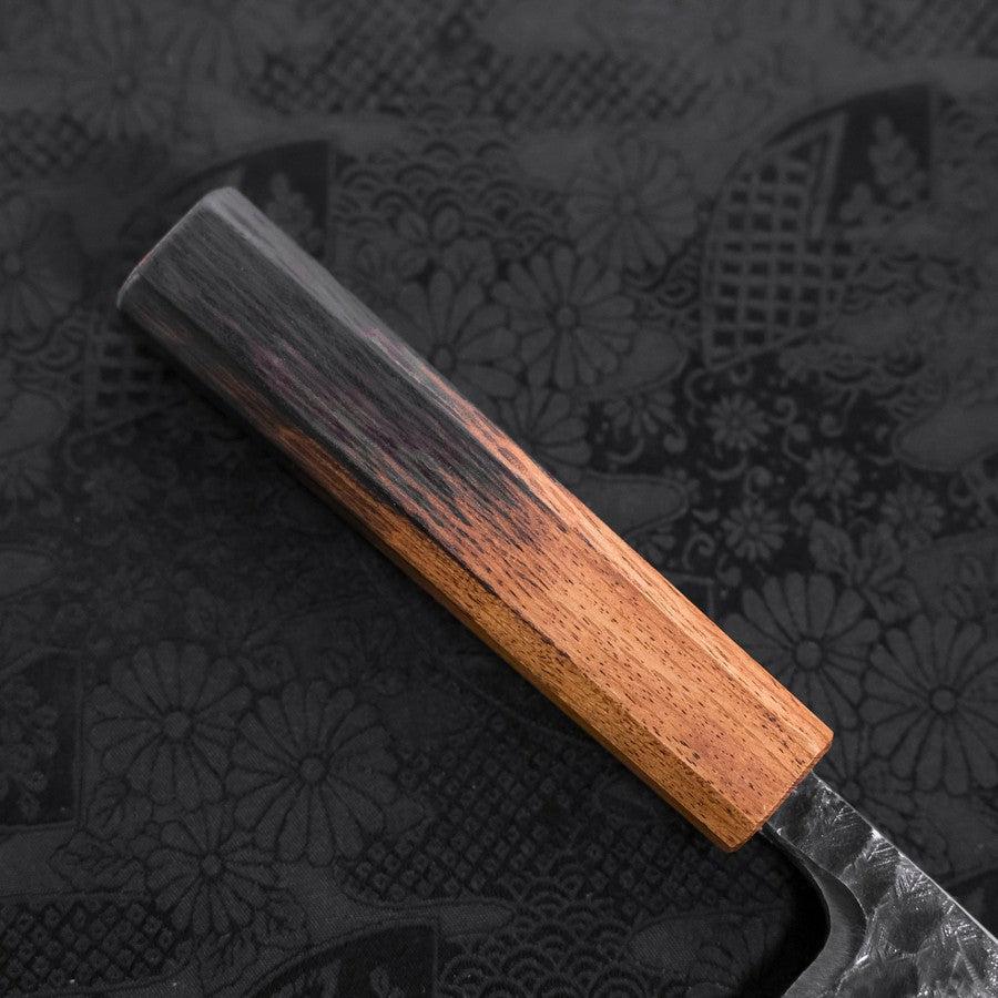 出刃 白紙2号 黒打 槌目 焼漆柄 150mm – MUSASHI