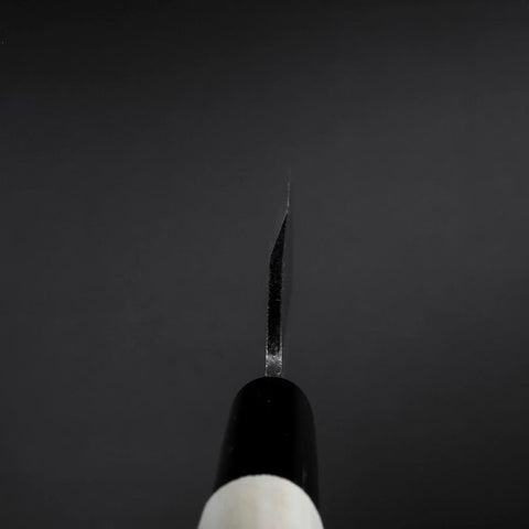 Deba White Steel #2 Nashiji Magnolia Handle 105mm-[Musashi]-[Japanese-Kitchen-Knives]