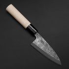 Deba White Steel #2 Nashiji Magnolia Handle 105mm-[Musashi]-[Japanese-Kitchen-Knives]