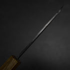 Deba White Steel #2 Nashiji Oak Handle 80mm (3.1”)-[Musashi]-[Japanese-Kitchen-Knives]