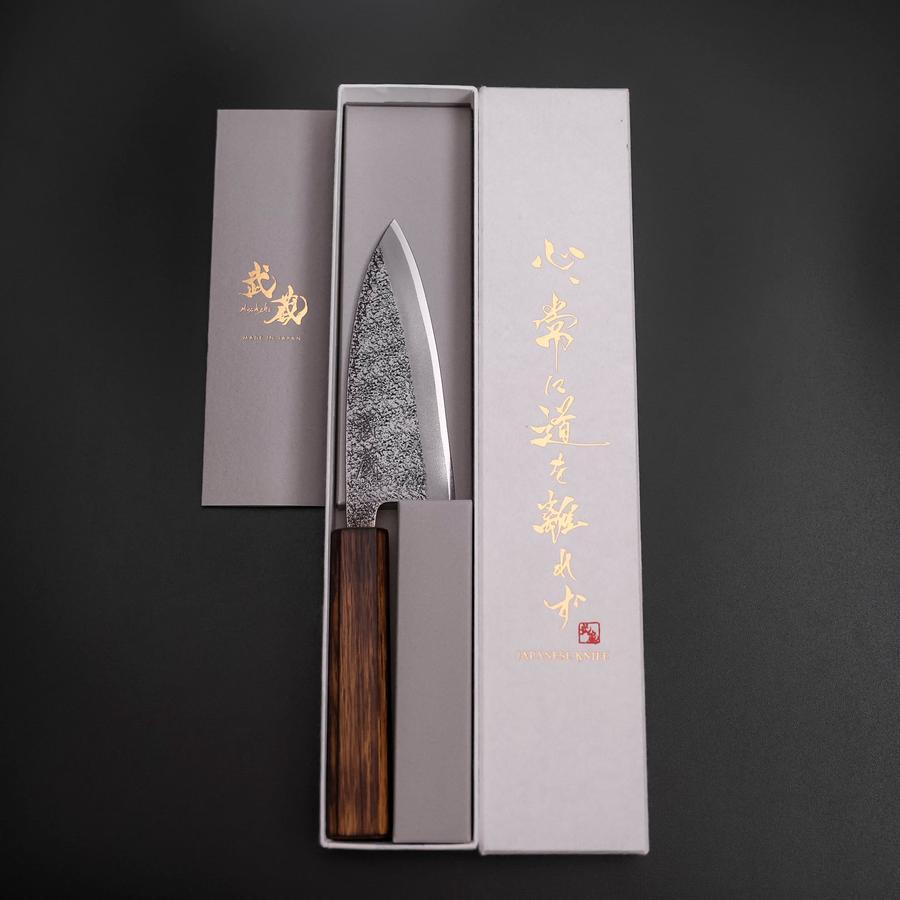 貝サキ 片刃 白紙2号 霞 八角焼漆柄 135mm – MUSASHI