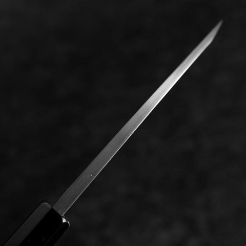 Deba White Steel #2 Polished Buffalo Ebony Handle 120mm (4.7”)-[Musashi]-[Japanese-Kitchen-Knives]