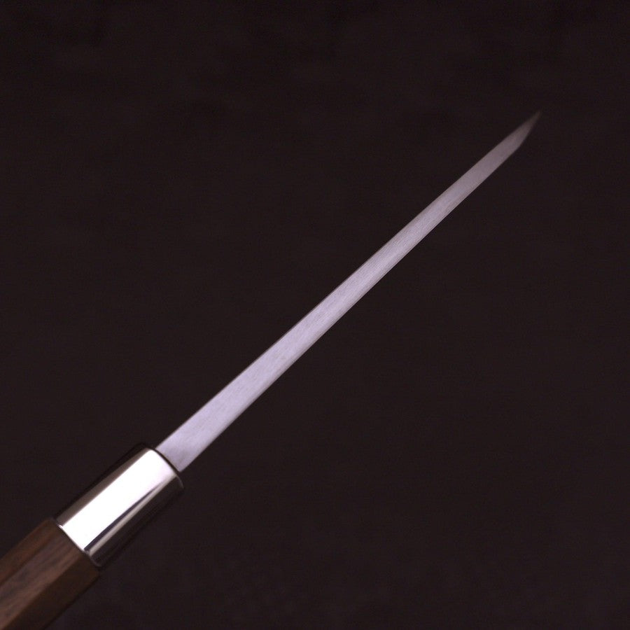 Deba White steel #1 Walnut Handle 150mm-[Musashi]-[Japanese-Kitchen-Knives]