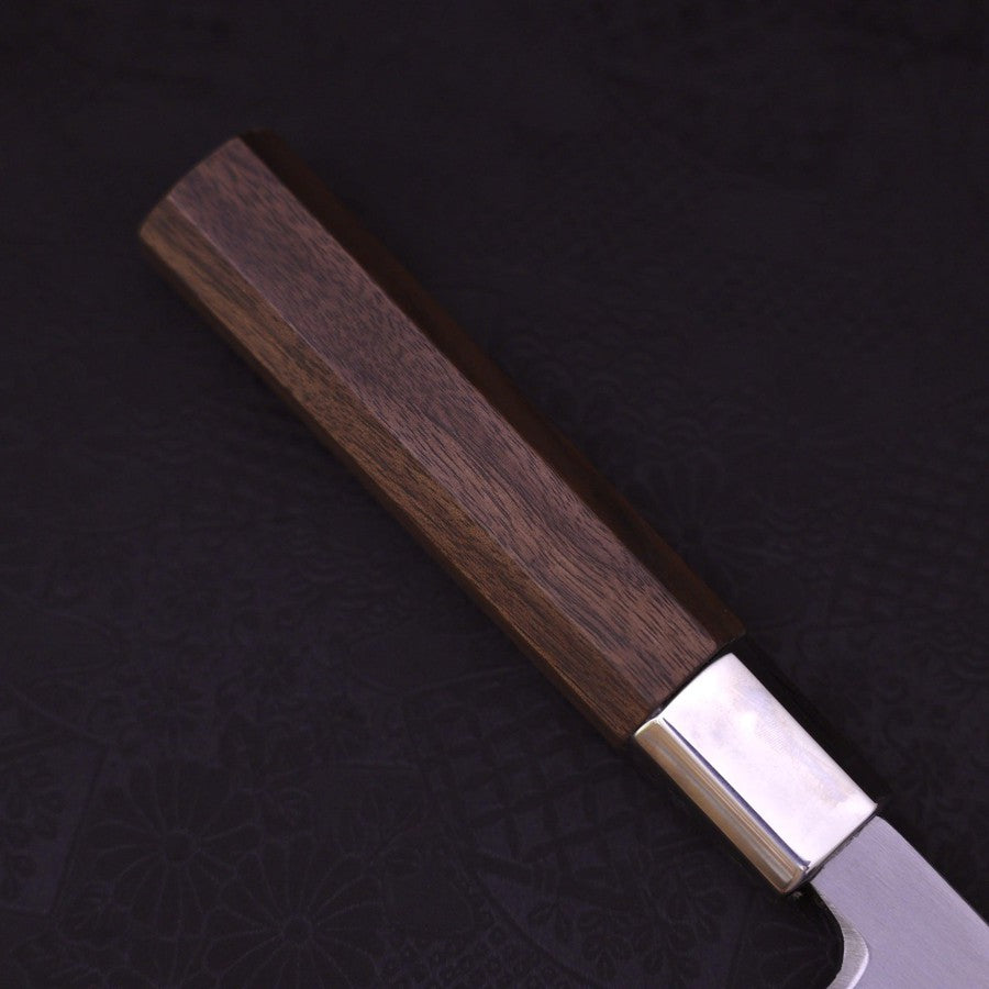 Deba White steel #1 Walnut Handle 150mm-[Musashi]-[Japanese-Kitchen-Knives]