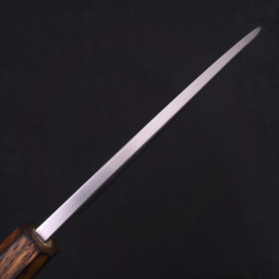 Deba White steel #2 Kasumi Sumi Urushi Handle 150mm-White steel #2-Kasumi-Japanese Handle-[Musashi]-[Japanese-Kitchen-Knives]