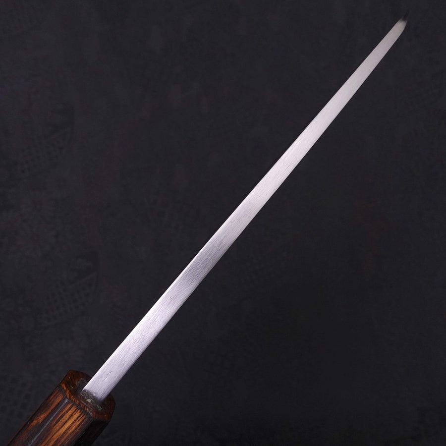 Deba White steel #2 Kasumi Sumi Urushi Handle 180mm-White steel #2-Kasumi-Japanese Handle-[Musashi]-[Japanese-Kitchen-Knives]