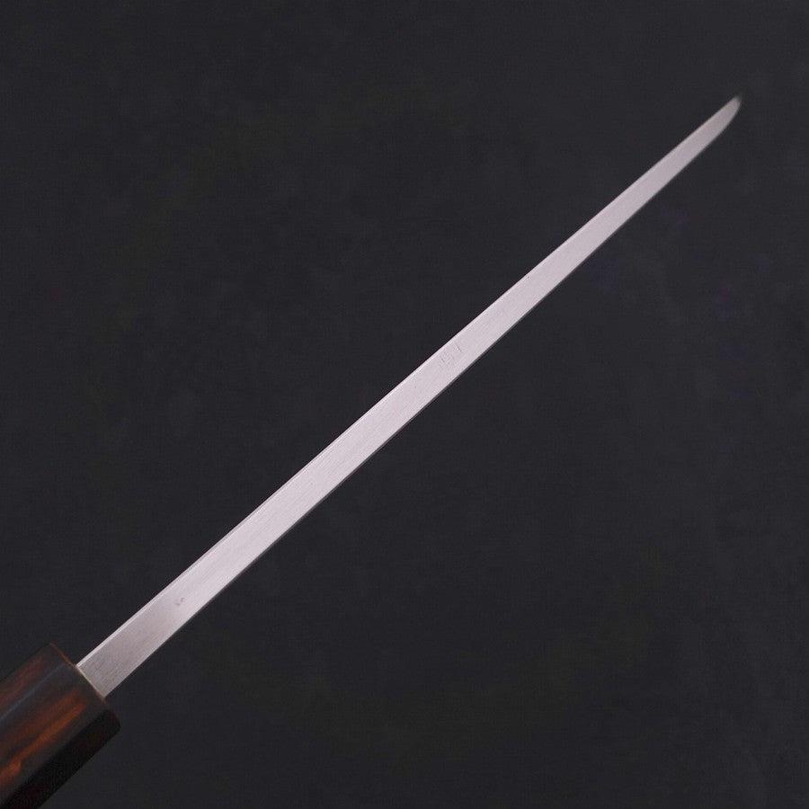 Deba White steel #2 Kasumi Sumi Urushi Handle 195mm-Blue steel #2-Kasumi-Japanese Handle-[Musashi]-[Japanese-Kitchen-Knives]