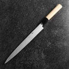 Fuguhiki White Steel #3 Kasumi Buffalo Magnolia Handle 240mm-[Musashi]-[Japanese-Kitchen-Knives]
