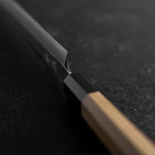 Fuguhiki White Steel #3 Kasumi Buffalo Magnolia Handle 240mm-[Musashi]-[Japanese-Kitchen-Knives]