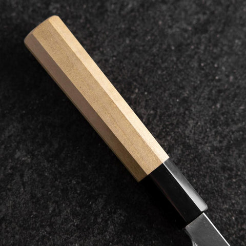 Fuguhiki White Steel #3 Kasumi Buffalo Magnolia Handle 240mm-[Musashi]-[Japanese-Kitchen-Knives]