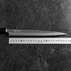 Fuguhiki White Steel #3 Kasumi Buffalo Magnolia Handle 240mm-[Musashi]-[Japanese-Kitchen-Knives]