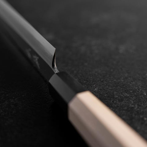 Fuguhiki White Steel #3 Kasumi Buffalo Magnolia Handle 270mm-[Musashi]-[Japanese-Kitchen-Knives]