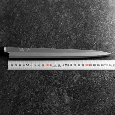 Fuguhiki White Steel #3 Kasumi Buffalo Magnolia Handle 270mm-[Musashi]-[Japanese-Kitchen-Knives]