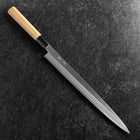 Fuguhiki White Steel #3 Kasumi Buffalo Magnolia Handle 300mm-[Musashi]-[Japanese-Kitchen-Knives]