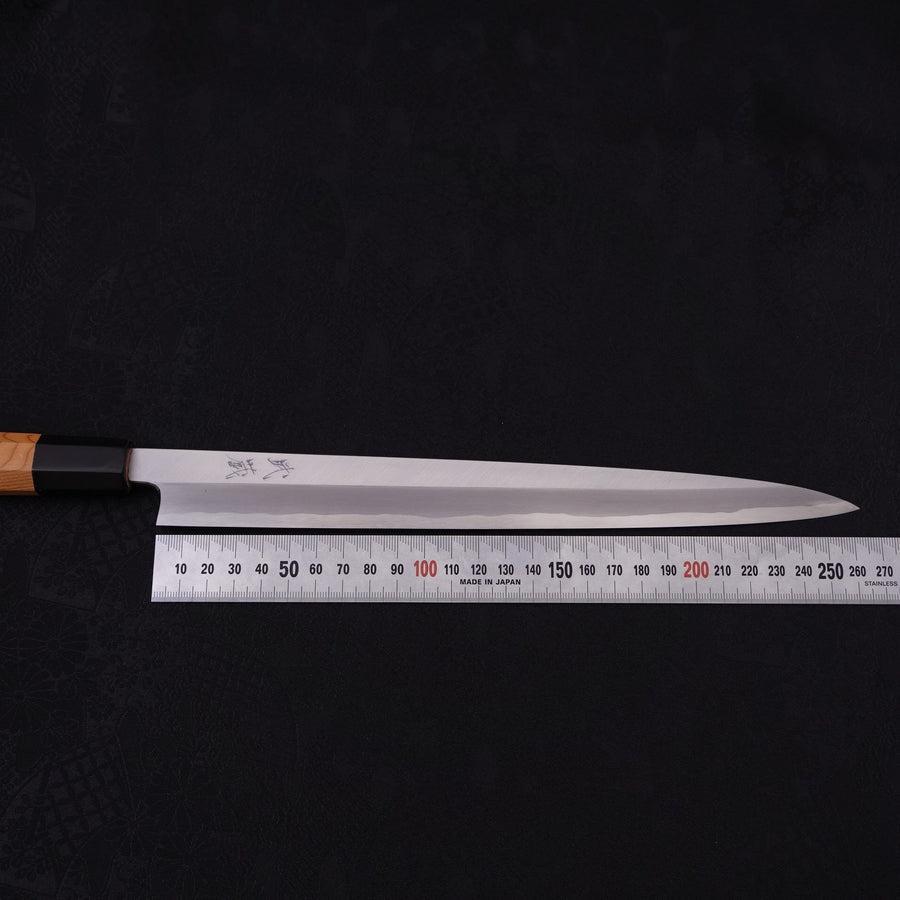 Fuguhiki White steel #2 Kasumi Ichii Buffalo Handle 270mm-White steel #2-Kasumi-Japanese Handle-[Musashi]-[Japanese-Kitchen-Knives]