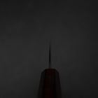 Funayuki Blue Steel #1 Kurouchi Purple Urushi Handle 105mm-[Musashi]-[Japanese-Kitchen-Knives]