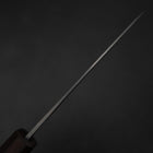 Funayuki Blue Steel #1 Kurouchi Purple Urushi Handle 105mm-[Musashi]-[Japanese-Kitchen-Knives]