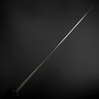 Funayuki Blue Steel #1 Stainless Clad Kurouchi Buffalo Magnolia Handle 165mm-[Musashi]-[Japanese-Kitchen-Knives]