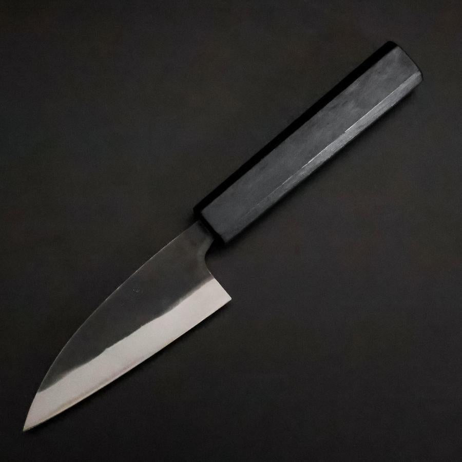 yuri　MUSASHI FUAN 45　KUAN45 NI45 Funayuki Blue Steel #2 Kurouchi Blue Urushi Handle 105mm (4.1