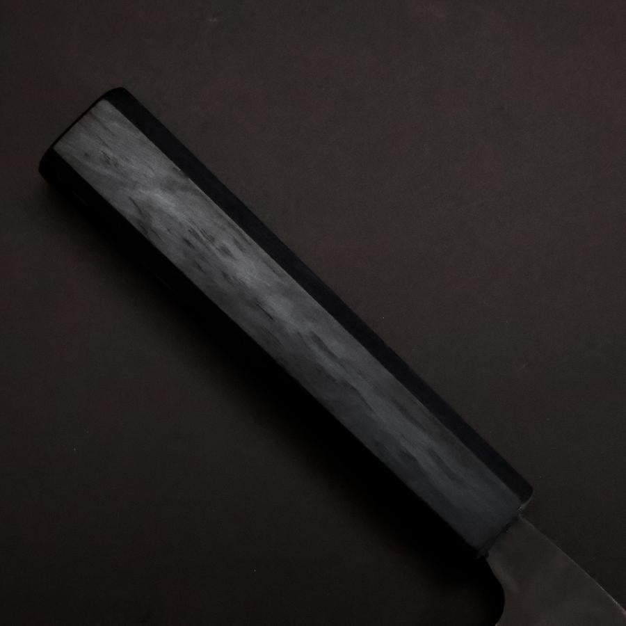 Funayuki Blue Steel #2 Kurouchi Blue Urushi Handle 105mm (4.1