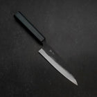 Funayuki Blue Steel #2 Kurouchi Dark Blue Urushi Handle 145mm (5.7”)-[Musashi]-[Japanese-Kitchen-Knives]
