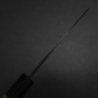 Funayuki Blue Steel #2 Kurouchi Walnut Handle 100mm-[Musashi]-[Japanese-Kitchen-Knives]