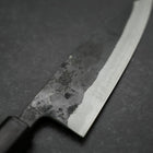 Funayuki Blue Steel #2 Kurouchi Walnut Handle 150mm (5.9”)-[Musashi]-[Japanese-Kitchen-Knives]