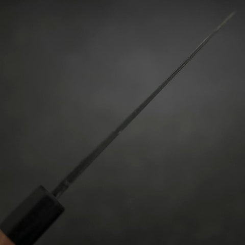 Funayuki Blue Steel #2 Kurouchi Walnut Handle 150mm (5.9”)-[Musashi]-[Japanese-Kitchen-Knives]