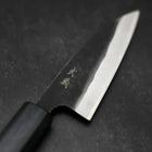 Funayuki Sabaki Blue Steel #1 Kurouchi Dark Blue Urushi Handle 105mm-[Musashi]-[Japanese-Kitchen-Knives]