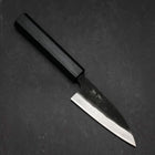 Funayuki Sabaki Blue Steel #1 Kurouchi Dark Blue Urushi Handle 105mm-[Musashi]-[Japanese-Kitchen-Knives]