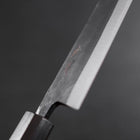 Funayuki Sabaki Blue Steel #2 Kurouchi Ebony Handle 165mm (6.5”)-[Musashi]-[Japanese-Kitchen-Knives]