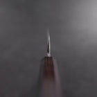 Funayuki Sabaki Blue Steel #2 Kurouchi Ebony Handle 165mm (6.5”)-[Musashi]-[Japanese-Kitchen-Knives]