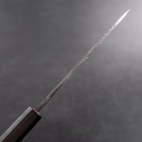 Funayuki Sabaki Blue Steel #2 Kurouchi Ebony Handle 165mm (6.5”)-[Musashi]-[Japanese-Kitchen-Knives]