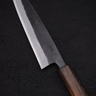 Funayuki Sabaki Blue Steel #2 Kurouchi Sumi Urushi Handle 180mm (7”)-[Musashi]-[Japanese-Kitchen-Knives]