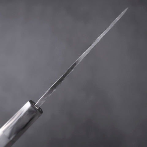 Funayuki Sabaki Blue Super Kurouchi Buffalo Ebony Handle 120mm (4.7”)-[Musashi]-[Japanese-Kitchen-Knives]